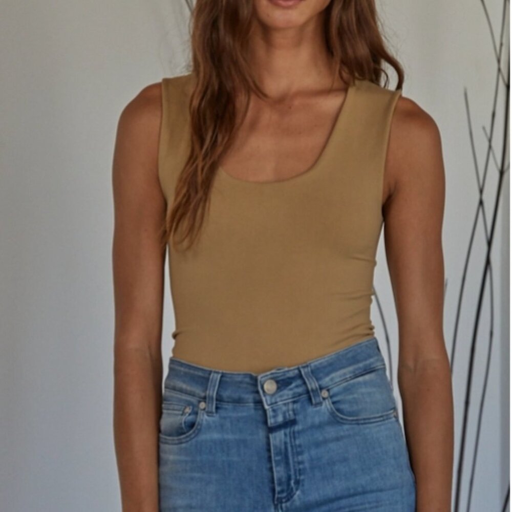 By Together Double Layered Seamless Top Iced Coffee